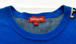 シュプリーム SUPREME 13AW/ Hate Sweater セーター 青 セーター ブルー Lサイズ 103MT-1182