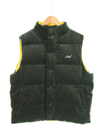 キス KITH 23AW Morris Vestリバーシブル中綿ベスト カーキ×イエロー  23-020-060-0010 ベスト カーキ 103MT-2703