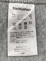 ブラックアイパッチ BlackEyePatch × VERDY ベルディ VICK OG LABEL HOODIE ヴィック オージー ラベル フーディ 灰 パーカ ロゴ グレー XLサイズ 104MT-1647
