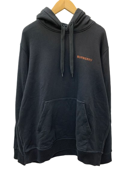 バーバリー Burberry プルオーバー フーディー 8057543 パーカ ブラック Lサイズ 201MT-3283
