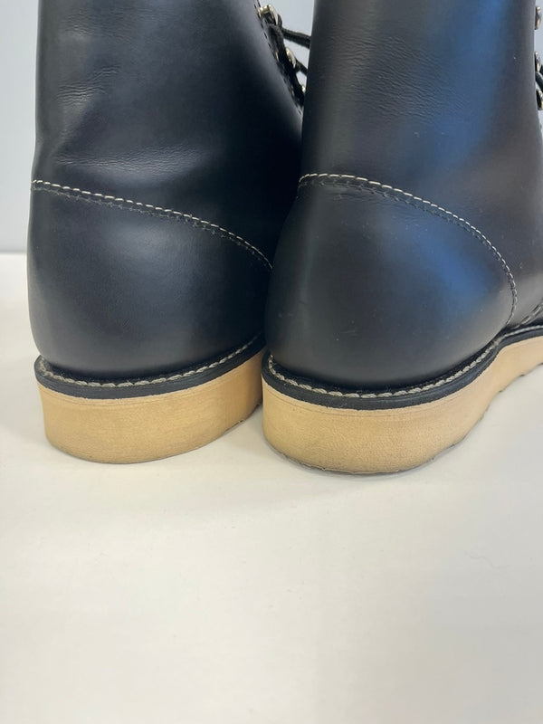 レッドウィング RED WING CLASSIC ROUND クラシックラウンドトゥ ワークブーツ 8165 USA製 メンズ靴 ブーツ ワーク ブラック 26.5cm 101sh-2242