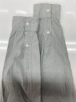 ダブルアールエル RRL 90s CHECK SHIRT チェック シャツ ボタン ピンチェック 長袖 Ralph Lauren 灰 長袖シャツ チェック グレー Lサイズ 104MT-2249