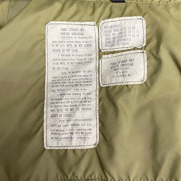 【曜日割引対象外】 ヴィンテージ vintage 80's US.ARMY ECWCS GEN1 GORE-TEX ジャケット グリーン Mサイズ 201MT-4529 VB