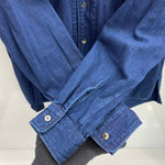 【曜日割引対象外】 キャピタル KAPITAL IDG Denim DUKE Color Shirt Jacket EK-423 長袖シャツ ネイビー Lサイズ 201MT-4302 VB