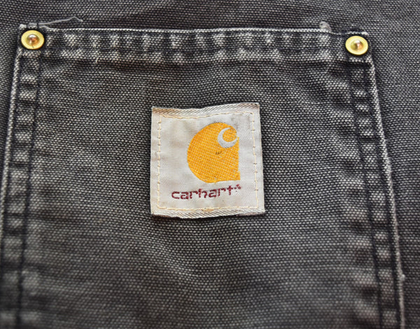 カーハート Carhartt 90s michigan chore coat ミシガンチョアコート ダックカバーオール 90's 襤褸 雰囲気 ジャケット ブラック 103MT-3350