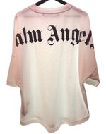 パームエンジェルス PALM ANGELS CLASSIC LOGO OVER TEE クラシック ネック アーチ ロゴ Tシャツ 白 PMAA002F21JER002 Tシャツ ロゴ ホワイト Lサイズ 104MT-37