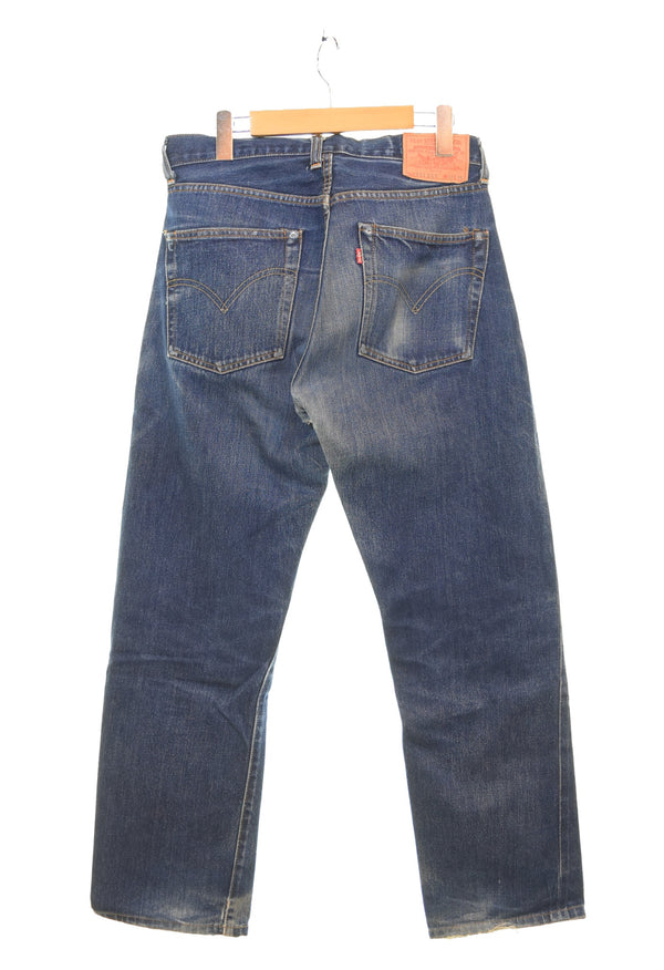 リーバイス Levi's 90s 551ZXX バレンシア工場 ボタン裏555 BIGE Made in USA 90's オフセット ビッグE USA製 デニム ブルー 31/36 103MB-646