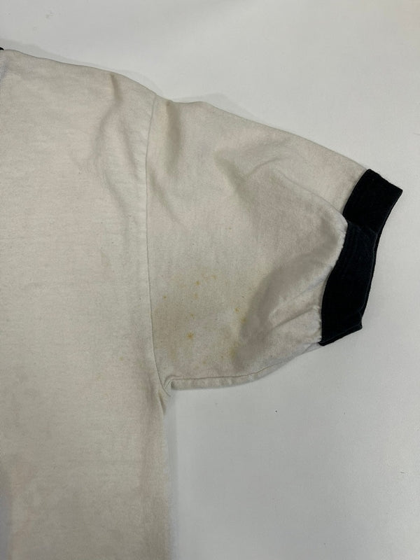 US US古着 Dumb and Dumber ジム・キャリーはMr.ダマー MOVIE TEE リンガーTシャツ 映画 ムービーT  Tシャツ ホワイト Sサイズ 101MT-4832