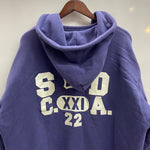 スタンダードカリフォルニア STANDARD CALIFORNIA SD Logo After Hood スウェット 後付パーカー パーカ ネイビー XLサイズ 201MT-4359