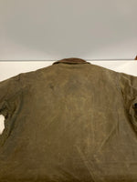 バブアー BARBOUR 90's 90年代 3ワラント NORTHUMBRIA ノーザンブリア ワックス コットン オイルドジャケット ハーフコート VINTAGE ヴィンテージ A400 C42 ジャケット カーキ 101MT-5238