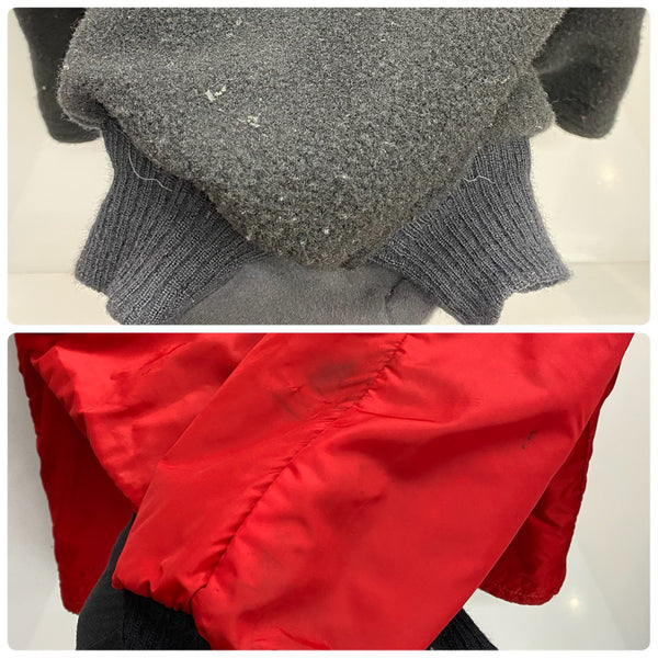 【曜日割引対象外】 ヴィンテージ vintage ~60's セーラーカラー リバーシブルジャケット アルミCONMAR ジャケット レッド 201MT-4578 VB