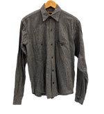 ヴィンテージ vintage 50's 50年代 黒タグ BIG SMITH ビッグスミス ブラックシャンブレーシャツ 黒シャン ワークシャツ チンストラップ 　 - 長袖シャツ グレー 101MT-5025