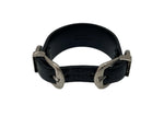 トーガ TOGA Double buckle bangle ダブル バックル バングル ウエスタン ブレスレッド 黒 銀 TZ31-AK922 メンズジュエリー バングル・ブレスレット 総柄 ブラック 104A-82