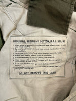 ダブルアールエル RRL ラルフローレン カモフラ 迷彩 ミリタリーパンツ  カーゴパンツ カーキ 36×32 101MB-731