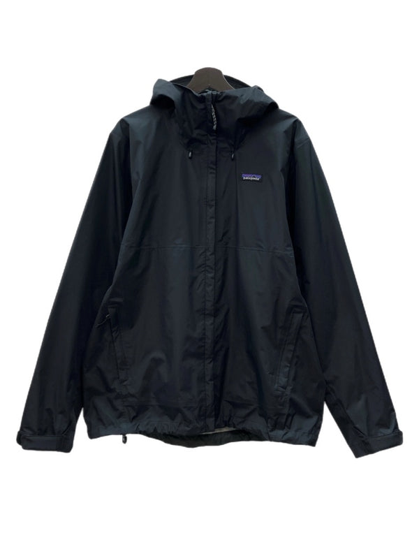 パタゴニア Patagonia 20AW TORRENTSHELL 3L MOUNTAIN PARKA トレントシェル マウンテン パーカー ジップアップ アウター ジャケット 黒 85240FA20 ジャケット ロゴ ブラック Lサイズ 104MT-2246