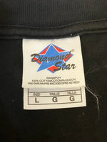 バンド band 00’s Diamond Star KISS Peter Cris キス ピータークリス ©2002 フォト プリント vintage ヴィンテージ Tシャツ ブラック Lサイズ 101MT-3878