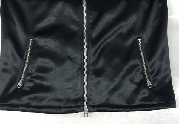 バンソン VANSON BONDING RIDERS JACKET ボンディング ライダース ジャケット 武装戦線 T.F.O.A CROWS スカル 裏起毛 アウター 黒 ジャケット 刺繍 ブラック 2XLサイズ 104MT-1343