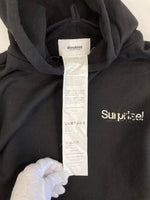 ダブレット doublet surprise! HORROR EMBROIDERY HOODIEホラーエンブロイダリーフーディ パーカー パーカ ブラック Sサイズ 101MT-3771