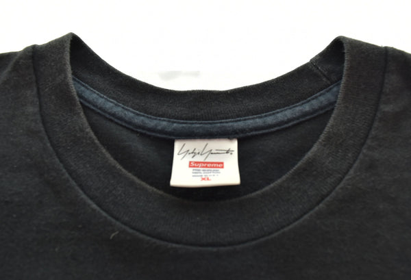シュプリーム SUPREME 20AW YOHJI YAMAMOTO ヨウジヤマモト This Was Tomorrow Tee フラワープリントTシャツ 黒 Tシャツ ブラック LLサイズ 103MT-2638