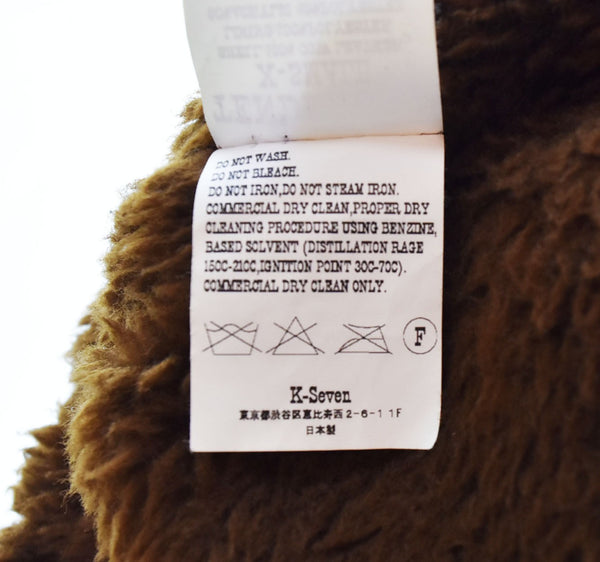 テンダーロイン TENDERLOIN T-SADDLE SUEDE JKT スウェード レザー サドル ジャケット COW SUEDE カウ スエード XS ジャケット ブラウン 103MT-2650