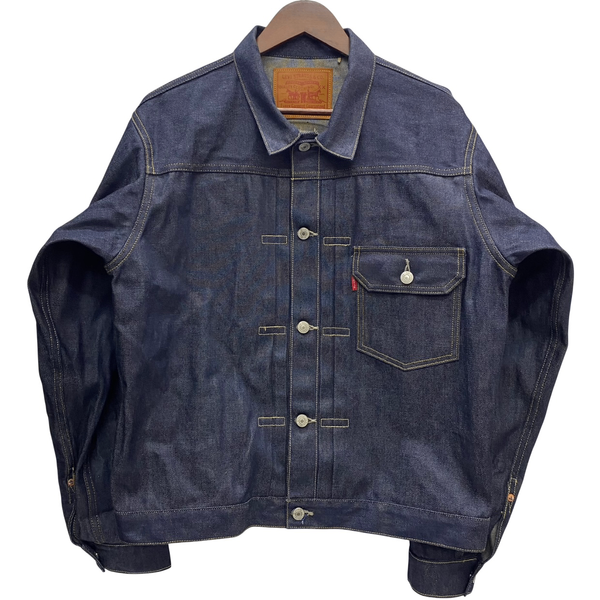【曜日割引対象外】 リーバイス Levi's LEVI'S VINTAGE CLOTHING 506XX 1936モデル TYPE 1 トラッカージャケット 日本製 リジット デニム ジャケット ブルー 42サイズ 201MT-4638 VB