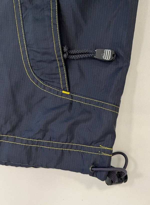 アディダス adidas 90s～ Vintage ヴィンテージ ジップアップ プルオーバー  ジャケット ネイビー Lサイズ 101MT-4577