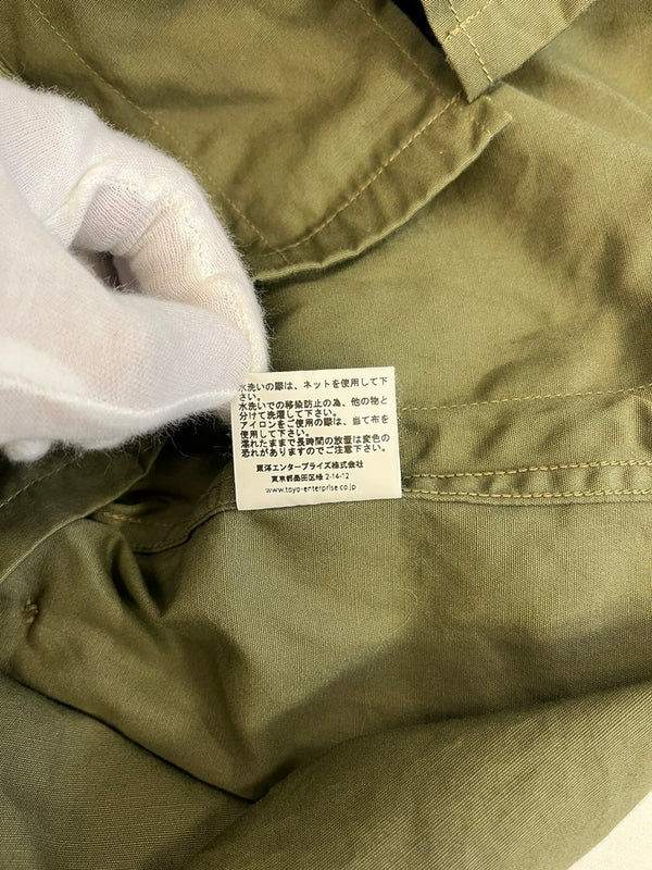 バズリクソンズ BUZZ RICKSON'S COAT, MAN'S COMBAT TROPICAL  ジャングルファティーグ BR12247 長袖シャツ カーキ Mサイズ 101MT-5192