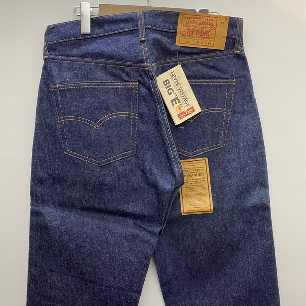 【曜日割引対象外】 リーバイス Levi's 90's 501 BIG E 60's 復刻 95年製 USA製 555 バレンシア デッドストック W32 デニム ブルー 32×36サイズ 201MB-1100 VB