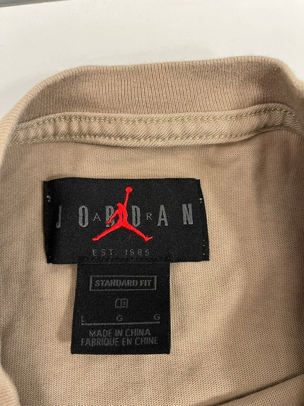 ジョーダン JORDAN x Travis Cactus Jack T-Shirt Khaki Desert トラヴィス カクタス ジャック Tシャツ デザートカーキ  NIKE ナイキ Tシャツ ベージュ Lサイズ 101MT-4928