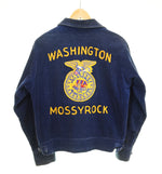 ヴィンテージ Vintage 70's FFA Future Farmers of America Jacket 棒TALON タロン WASHINGTON ワシントン 70年代 70's  38 ジャケット ネイビー 103MT-2985