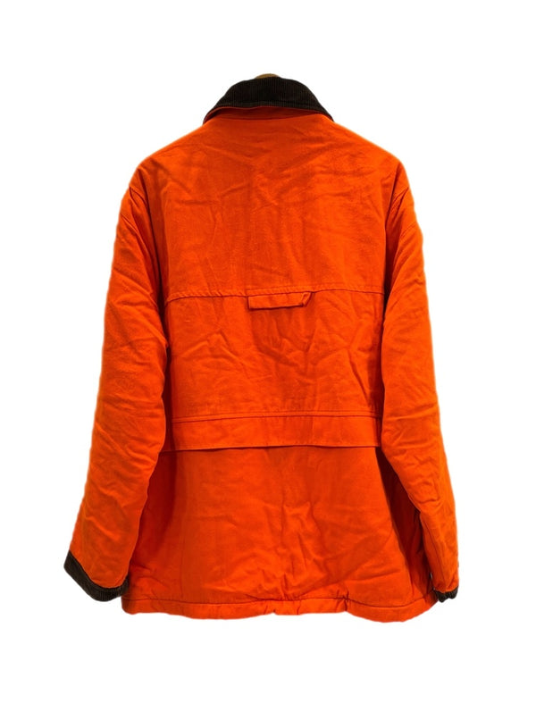 ウールリッチ WOOLRICH 70s~80s 白タグ ハンティングジャケット 襟切り替え TALONジップ VINTAGE ヴィンテージ ジャケット オレンジ Lサイズ 101MT-5199