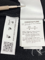 オフホワイト OFF-WHITE Spray Print zip Hoodie スプレー ロゴ プリント ジップアップ フーディ 黒 OMBE001S21FLE002 パーカ ロゴ ブラック Sサイズ 104MT-2231