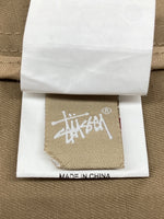 ステューシー STUSSY Tailored Jacket テーラード ジャケット フォーマル スーツ 茶 ジャケット 無地 ベージュ Lサイズ 104MT-1844