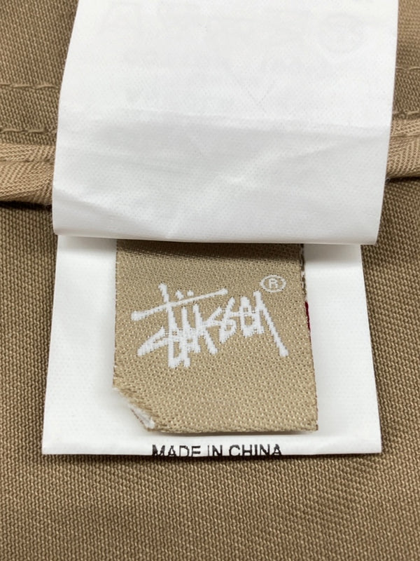 ステューシー STUSSY Tailored Jacket テーラード ジャケット フォーマル スーツ 茶 ジャケット 無地 ベージュ Lサイズ 104MT-1844