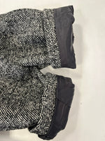 エブール ebure ノーカラーツイードコート ウールコート 3010200173 コート グレー サイズ36 101LT-214