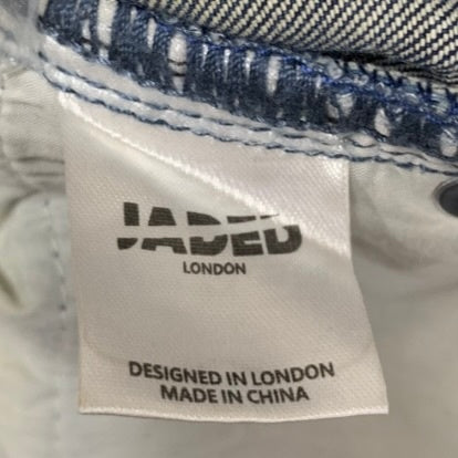 ジェイデッドロンドン Jaded London ダメージ加工 デニム ブルー W36サイズ 201MB-1063
