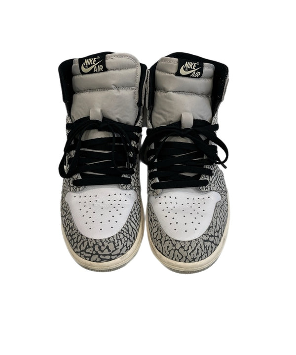 ジョーダン JORDAN Nike Air Jordan 1 High OG White Cement Safari ナイキ エアジョーダン1 ハイ ホワイトセメント サファリ DZ5484-052 メンズ靴 スニーカー ホワイト 28cm 101sh-2381