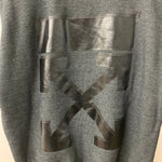 オフホワイト Off-White ARROWS スウェット OWBA046E20JER004 スウェット グレー Lサイズ 201MT-4801