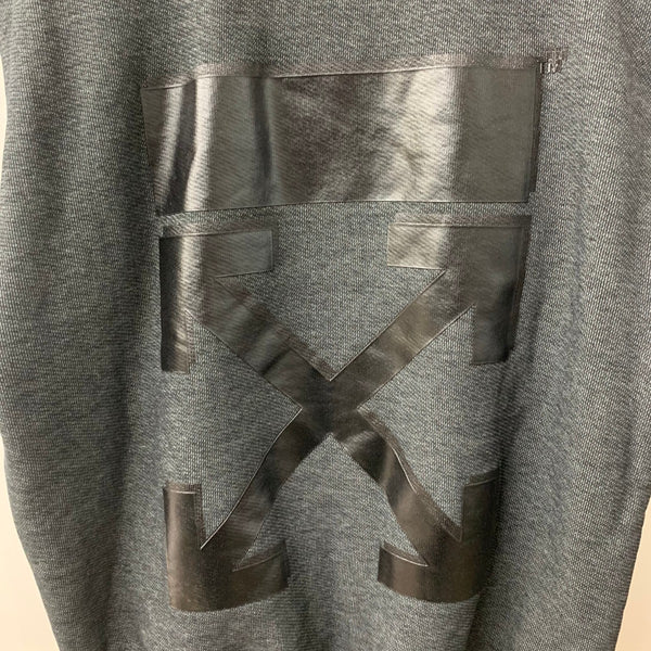 オフホワイト Off-White ARROWS スウェット OWBA046E20JER004 スウェット グレー Lサイズ 201MT-4801