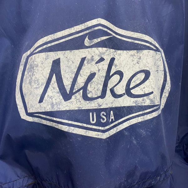 ナイキ NIKE 90's 90s 90年代 ZIP HOODIE NYLON JACKET ジャケット ネイビー XLサイズ 201MT-3711