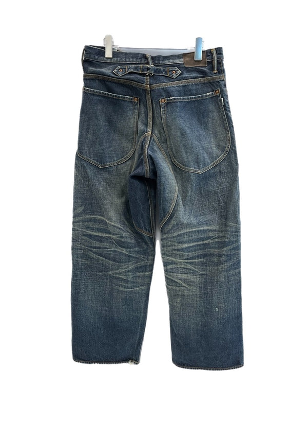 シュガーヒル SUGARHILL MUSTY FADED DOUBLE KNEE DENIM PANT 22AWPT12 デニム ブルー サイズ32 101MB-773