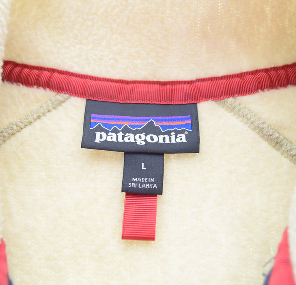 パタゴニア PATAGONIA RETRO PILE JACKET レトロパイルジャケット ジップアップフリースジャケット 22801FA19 ジャケット ベージュ Lサイズ 103MT-3118