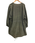 ミリタリー military 60's 60年代 US.ARMY 米軍 実物 ガスプロテクトコート ミリタリージャケット モッズコートノーカラー フィッシュテール VINTAGE ヴィンテージ MEDIUM コート カーキ Mサイズ 101MT-4906