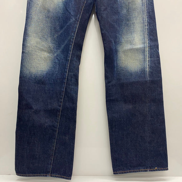 【曜日割引対象外】 リーバイス Levi's 01年製 501XX 赤耳 復刻 日本製 37501 デニム ブルー W34サイズ 201MB-1147 VB