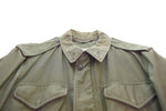 ミリタリー Military アメリカ軍 M-51 フィールドジャケット ペンキ 雰囲気 USARMY CROWNジッパー 8405-255-8591 S-S ジャケット カーキ 103MT-2929