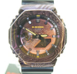 ジーショック G-SHOCK メタルカバード ミルキーウェイギャラクシー 天の川銀河 腕時計 紫 GM-2100MWG メンズ腕時計パープル 103watch-12