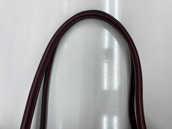 マークジェイコブス MARC JACOBS ザ クリスティーナ サッチェル THE CRISTINA SATCHEL シグネチャー スクランチ ハンドバッグ ギャザー チャーム パープル系その他 DARK PLUM ボルドー 2F5HSH031H01 バッグ レディースバッグ トートバッグ ロゴ ワインレッド 104B-73