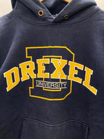 チャンピオン Champion 90s 刺繍タグ ヴィンテージ Vintage リバースウィーブ REVERSE WEAVE パーカー US古着 USA製 カレッジプリント  パーカ ネイビー Lサイズ 101MT-3026