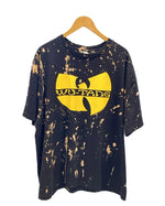 US US古着 00s Wu-Tang ウータン ブリーチ 半袖カットソー 2007 黒 オーバーサイズ ゆるダボ 2XL Tシャツ ブラック 3Lサイズ 101MT-2676