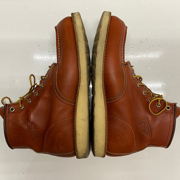 【曜日割引対象外】 レッドウィング RED WING 6-inch Classic Moc USA製 8875 メンズ靴 ブーツ ワーク ブラウン 26cmサイズ 201-shoes1499 VB
